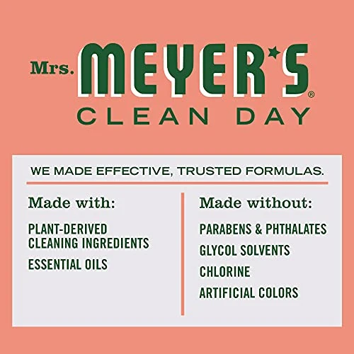 Mrs. Meyer's Multi-Surface Cleaner Concentrate, Use To Clean Floors, Tile, Counters, Geranium, 32 Fl. Oz - Pack Of 2 7 Mrs. Meyer's Multi-Surface Cleaner Concentrate, Use To Clean Floors, Tile, Counters, Geranium, 32 Fl. Oz - Pack Of 2 - Image 5