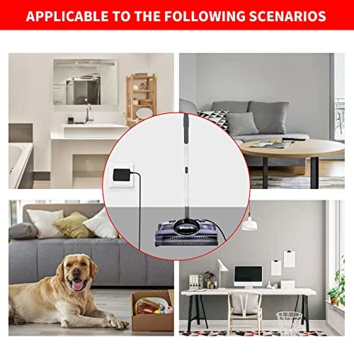 MEROM Charger For Shark Vacuums V2945Z / V2950 Carpet Sweeper Replacement Shark XA2950 YLS0041-T110025 Power Supply 5 MEROM Charger For Shark Vacuums V2945Z / V2950 Carpet Sweeper Replacement Shark XA2950 YLS0041-T110025 Power Supply - Image 3