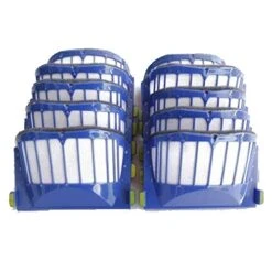 Amyehouse Replacement Parts 10 X Aero Vac Filters Kit Compatible With IRobot Roomba 500 600 Series 536 550 614 620 630 645 650 655 660 665 671 675 680 685 690 692 695 Vacuum Accessory