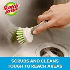 Scotch-Brite Little Handy Scrubber Brush, Small & Versatile Cleaning Tool With Long Lasting Bristles, 6 Scrub Brushes 11 Scotch-Brite Little Handy Scrubber Brush, Small & Versatile Cleaning Tool With Long Lasting Bristles, 6 Scrub Brushes -Household Cleaning Supply Store 51Gj0YJ1oiL