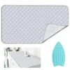 JOYSOG Ironing Mat For Table Top With Iron Rest Pad,Portable Travel Ironing Blanket,Foldable Thickened Heat Resistant Ironing Pad Cover For Dryer Countertop -Household Cleaning Supply Store 51GqFTxUEPL