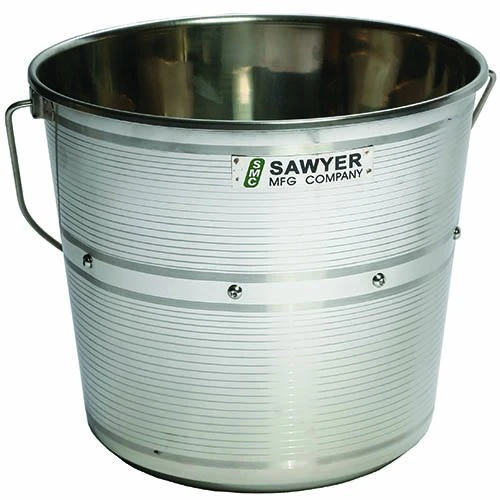 Sawyer Mfg Company Stainless Steel Welding Rod Bucket - Reliable Storage Solution For Organizing New And Spent Electrodes - Portable And Convenient - Built To Last - 4.5 Gallon Capacity 3 Sawyer Mfg Company Stainless Steel Welding Rod Bucket - Reliable Storage Solution For Organizing New And Spent Electrodes - Portable And Convenient - Built To Last - 4.5 Gallon Capacity