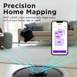 Shark RV2310AE Matrix Self-Emptying Robot Vacuum With Bagless, 45-Day Capacity, Self-Cleaning Brushroll For Pet Hair, No Spots Missed On Carpets & Hard Floors, Precision Home Mapping, Wi-Fi, Black 10 Shark RV2310AE Matrix Self-Emptying Robot Vacuum With Bagless, 45-Day Capacity, Self-Cleaning Brushroll For Pet Hair, No Spots Missed On Carpets & Hard Floors, Precision Home Mapping, Wi-Fi, Black -Household Cleaning Supply Store 51HbReYXOdL