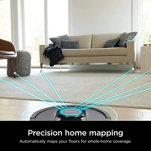 Shark AV2501S AI Ultra Robot Vacuum, With Matrix Clean, Home Mapping, 30-Day Capacity HEPA Bagless Self Empty Base, Perfect For Pet Hair, Wifi, Dark Grey 7 Shark AV2501S AI Ultra Robot Vacuum, With Matrix Clean, Home Mapping, 30-Day Capacity HEPA Bagless Self Empty Base, Perfect For Pet Hair, Wifi, Dark Grey - Image 5