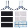 Coredy Replacement Kit (Side Brush, High Efficiency Filter) For R400, R550, R650, R750 (R700), R580, G800, G850 Robot Vacuum Cleaner Accessories