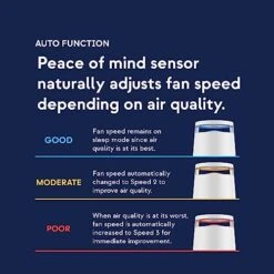 DH Lifelabs | Sciaire Mini + HEPA Air Purifiers | Ions Actively Clean & Deodorize Air | Eliminates 99.9% Of Bacteria & Viruses | H13 HEPA Purifier Filter For Allergies Pets | Bedroom Home | White -Household Cleaning Supply Store 51KUDaVsosL