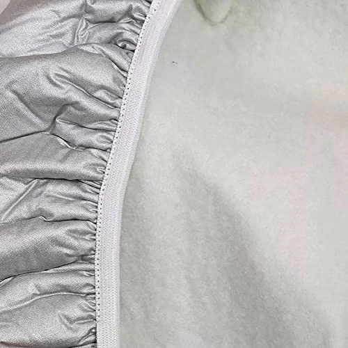 Ironing Board Cover And Pad Extra Thick Padding Resist Scorching And Staining, 15x54 Inch, Elastic Edge Covers(Silver) 7 Ironing Board Cover And Pad Extra Thick Padding Resist Scorching And Staining, 15x54 Inch, Elastic Edge Covers(Silver) - Image 5