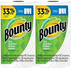 Bounty Select-A-Size, 2x More Absorbent 2-ply 74 Sheets Paper Towel Big Roll - 2-Pack -Household Cleaning Supply Store 51Lxj1i8UfL. AC