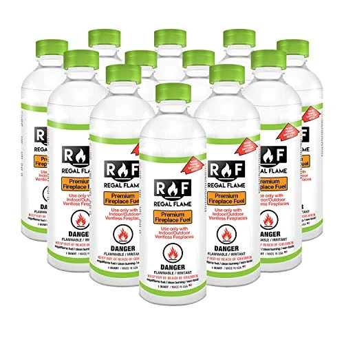 Regal Flame Ultra Pure Ventless Bio Ethanol Fireplace Fuel - 12 Quarts 3 Regal Flame Ultra Pure Ventless Bio Ethanol Fireplace Fuel - 12 Quarts