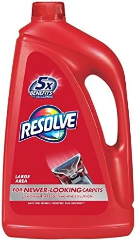 Resolve Steam Carpet Cleaner Solution Shampoo, 60oz, Crisp Linen, 2X Concentrate, Safe For Bissell, Hoover & Rug Doctor 8 Resolve Steam Carpet Cleaner Solution Shampoo, 60oz, Crisp Linen, 2X Concentrate, Safe For Bissell, Hoover & Rug Doctor - Image 6