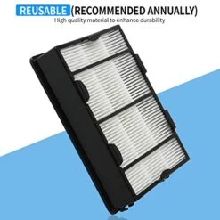 Gazeer True HEPA Filter B (4 Pack) + Carbon Pre Filter(4 Pack) Compatible With Holmes HAPF600 HAPF600D HAPF600D-U2,Replacement Holmes HEPA Air Filter 10 Gazeer True HEPA Filter B (4 Pack) + Carbon Pre Filter(4 Pack) Compatible With Holmes HAPF600 HAPF600D HAPF600D-U2,Replacement Holmes HEPA Air Filter -Household Cleaning Supply Store 51QBNNnaHmL