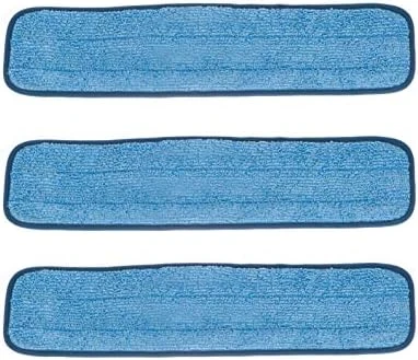 Real Clean 36 Inch Microfiber Wet Mop Refill Pads For Flat Mop Frames (Pack Of 3) 5 Real Clean 36 Inch Microfiber Wet Mop Refill Pads For Flat Mop Frames (Pack Of 3) - Image 3