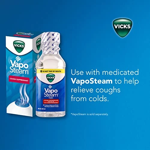 Vicks EasyCare+ Top Fill Filter-Free Cool Mist Humidifier, Small Room–For Vapors 2 Ways –Works With Vicks VapoPads And VapoSteam, White 7 Vicks EasyCare+ Top Fill Filter-Free Cool Mist Humidifier, Small Room–For Vapors 2 Ways –Works With Vicks VapoPads And VapoSteam, White - Image 5