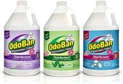OdoBan Ready-to-Use Disinfectant And Odor Eliminator, Set Of 3, 4 Ounce Travel Spray, 32 Ounce Spray, 1 Gallon Concentrate, Original Eucalyptus Scent -Household Cleaning Supply Store 51SncgqpdZL. AC