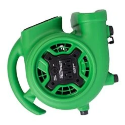 XPOWER P-230AT Mini Mighty 1/4 HP 925 CFM Centrifugal Air Mover, Carpet Dryer, Floor Fan, Blower, Stackable, Daisy Chain, For Water Damage Restoration, Janitorial, Plumbing, Home Use, Green 15 XPOWER P-230AT Mini Mighty 1/4 HP 925 CFM Centrifugal Air Mover, Carpet Dryer, Floor Fan, Blower, Stackable, Daisy Chain, For Water Damage Restoration, Janitorial, Plumbing, Home Use, Green -Household Cleaning Supply Store 51TM9UMjKEL