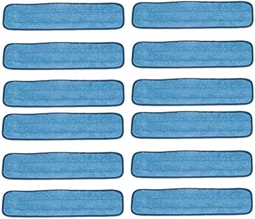 Real Clean 36 Inch Microfiber Wet Mop Refill Pads For Flat Mop Frames (Pack Of 3) 6 Real Clean 36 Inch Microfiber Wet Mop Refill Pads For Flat Mop Frames (Pack Of 3) - Image 4