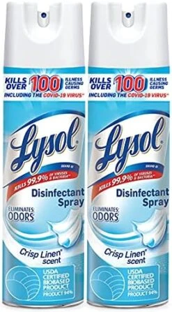 Lysol Disinfecting Wipes, Lemon And Lime Blossom 80ct (Pack Of 4) + Lysol Laundry Sanitizer, Laundry Detergent Additive, Crisp Linen 90oz + Lysol Disinfecting Spray, Crisp Linen 19oz (Pack Of 2) 9 Lysol Disinfecting Wipes, Lemon And Lime Blossom 80ct (Pack Of 4) + Lysol Laundry Sanitizer, Laundry Detergent Additive, Crisp Linen 90oz + Lysol Disinfecting Spray, Crisp Linen 19oz (Pack Of 2) -Household Cleaning Supply Store 51Upit1zLLL. AC