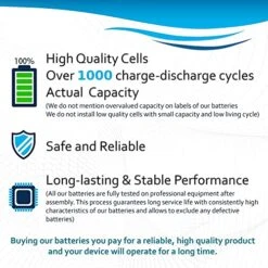 HQRP Battery Compatible With Shark XB2700 V2700 V2700Z V2930 Floor And Carpet Sweeper Euro-Pro XB27OO V27OO V293O -Household Cleaning Supply Store 51VGaLTwj3L