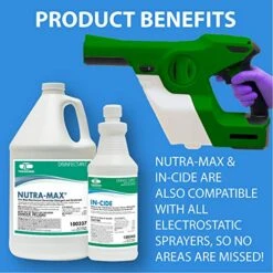 Theochem - 1 Quart & 1 Gallon In-Cide Ready To Use Disinfectant, Cleaner, Fungicide Spray - Made In USA (2 Pack) -Household Cleaning Supply Store 51WbRqKby8L