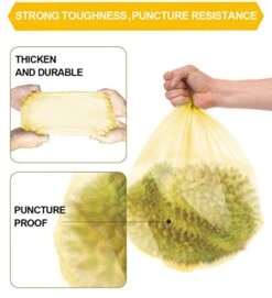 8 Gallon/150pcs Medium Trash Bags, FORID Colorful Clear Garbage Bags, Extra Strong Rubbish Bags For Home, Office, Car/30 Liter/5 Rolls -Household Cleaning Supply Store 51WoSbtIfDL