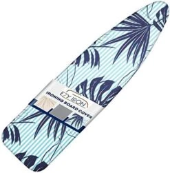 Ezy Iron Ironing Board Cover And Pad - Cuts Ironing Time In Half 15x54 Inch, Thick Padding, Fits Small, Standard Full Size Extra Wide Large 18x49 Inches - Premium Heavy Duty Padded Iron Covers (Beige) -Household Cleaning Supply Store 51XYLW1vsSL. AC