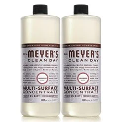 Mrs. Meyer's Multi-Surface Cleaner Concentrate, Use To Clean Floors, Tile, Counters, Lavender, 32 Fl. Oz - Pack Of 2
