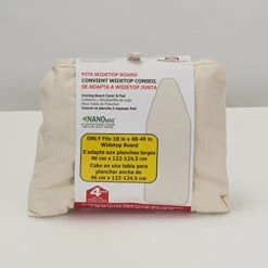 Household Essentials 7347 Replacement Pad And Cover For Wide-Top Ironing Board | Natural Cotton Canvas,Tan -Household Cleaning Supply Store 51YJwSSgw9L