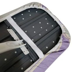 HOMZ 1915064 Premium Replacement Cover And Pad For Standard Width Ironing Board, 13-15" W X 53-55" L, Purple Diagonal Stripe -Household Cleaning Supply Store 51aHB98oi5L