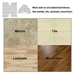 3 Pack Touch-Free Steam Mop Pads + 3 Pack Triangle Dirt Grip Washable Pads Kit For Shark Lift-Away Pro & Genius Steam Pocket Mop System S3973 S3973D S5002 S5003 S6001 S6002 S6003 Part P184WQ & P182W -Household Cleaning Supply Store 51aez8rrriL