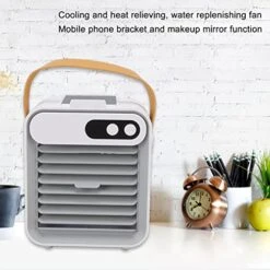 Desktop Air Conditioner, Home Multifunctional Portable 3 Gear Air Conditioner White 15 Desktop Air Conditioner, Home Multifunctional Portable 3 Gear Air Conditioner White -Household Cleaning Supply Store 51atyfhewDL