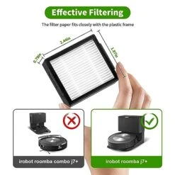 Replacement Parts Accessories For Irobot Roomba I1+ I7 I7+ I3+ I4+ I6+ I8+ J7+ Plus I & J Plus Series Vacuum Cleaner Inclue 4 Roller Brushes , 8 Filters , 8 Side Brushes -Household Cleaning Supply Store 51bOBPnHiFL