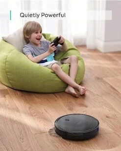 Eufy BoostIQ RoboVac 11S MAX, Robot Vacuum Cleaner, Super Thin, Powerful Suction, Quiet, Self-Charging Robotic Vacuum Cleaner, Cleans Hard Floors To Medium-Pile Carpets, Black 11 Eufy BoostIQ RoboVac 11S MAX, Robot Vacuum Cleaner, Super Thin, Powerful Suction, Quiet, Self-Charging Robotic Vacuum Cleaner, Cleans Hard Floors To Medium-Pile Carpets, Black -Household Cleaning Supply Store 51bRlMF75uL