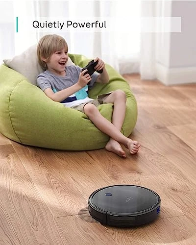 Eufy BoostIQ RoboVac 11S MAX, Robot Vacuum Cleaner, Super Thin, Powerful Suction, Quiet, Self-Charging Robotic Vacuum Cleaner, Cleans Hard Floors To Medium-Pile Carpets, Black 7 Eufy BoostIQ RoboVac 11S MAX, Robot Vacuum Cleaner, Super Thin, Powerful Suction, Quiet, Self-Charging Robotic Vacuum Cleaner, Cleans Hard Floors To Medium-Pile Carpets, Black - Image 5