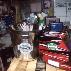 Sawyer Mfg Company Stainless Steel Welding Rod Bucket - Reliable Storage Solution For Organizing New And Spent Electrodes - Portable And Convenient - Built To Last - 4.5 Gallon Capacity 10 Sawyer Mfg Company Stainless Steel Welding Rod Bucket - Reliable Storage Solution For Organizing New And Spent Electrodes - Portable And Convenient - Built To Last - 4.5 Gallon Capacity -Household Cleaning Supply Store 51bvJ8qxAzL