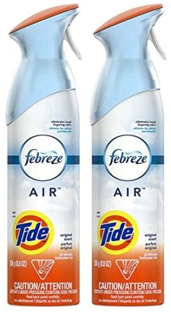 Febreze Air Freshener Spray Tide Original Scent 8.8 Ounce (Pack Of 2)