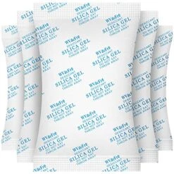 WVacFre 10 Gram(100Packs) Food Grade Moisture Absorber Silica Gel Desiccant Packets For Storage,Desiccant Beads Silica Gel Packs For Moisture Control -Household Cleaning Supply Store 51cRxMaC8jL 4