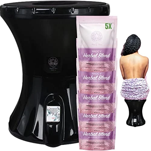 Magic V Steam Seat Yoni Kit, 5 Pack Herbs Bundle 30 Steam Sessions, Portable Vaginal Spa, Sitz Bath Better Results With Longer Consistent Steam Sessions (Lavender) 8 Magic V Steam Seat Yoni Kit, 5 Pack Herbs Bundle 30 Steam Sessions, Portable Vaginal Spa, Sitz Bath Better Results With Longer Consistent Steam Sessions (Lavender) - Image 6