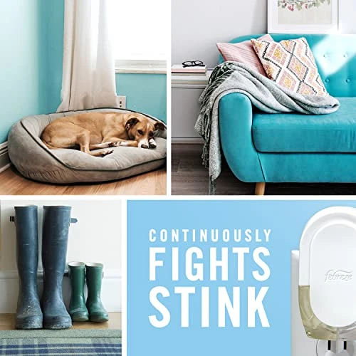 Febreze Plug In Air Fresheners, Gain Original Scent, Odor Fighter For Strong Odors, 1 Warmer + 4 Oil Refills 6 Febreze Plug In Air Fresheners, Gain Original Scent, Odor Fighter For Strong Odors, 1 Warmer + 4 Oil Refills - Image 4