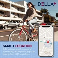 DELLA 18000 BTU Wifi Enabled 19 SEER2 Cools Up To 1000 Sq.Ft Energy Efficient Mini Split Air Conditioner & Heater Ductless Inverter System With 1.5 Ton Heat Pump & Pre-Charged 16.4ft Installation Kits 15 DELLA 18000 BTU Wifi Enabled 19 SEER2 Cools Up To 1000 Sq.Ft Energy Efficient Mini Split Air Conditioner & Heater Ductless Inverter System With 1.5 Ton Heat Pump & Pre-Charged 16.4ft Installation Kits -Household Cleaning Supply Store 51cp6tBkMOL