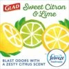 Glad OdorShield Small Drawstring Trash Bags, Sweet Citron & Lime, 80 Count 1 Glad OdorShield Small Drawstring Trash Bags, Sweet Citron & Lime, 80 Count -Household Cleaning Supply Store 51dvGdBE2WL