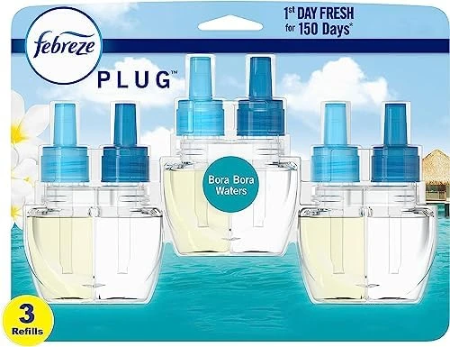 Febreze Odor-Fighting Fade Defy PLUG Air Freshener Refill, Mediterranean Lavender, (3) .87 Fl. Oz. Oil Refills 9 Febreze Odor-Fighting Fade Defy PLUG Air Freshener Refill, Mediterranean Lavender, (3) .87 Fl. Oz. Oil Refills - Image 7