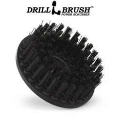 Industrial - Contractor - Scrub Brush - 5-inch Diameter - Threaded 5/16x24 - Ultra Stiff Bristles - Dual Action Polisher - Da - Electric - Air Pneumatic - Fits - Porter-Cable 7424XP - Meguiars G110v2 -Household Cleaning Supply Store 51e5z6f10GL