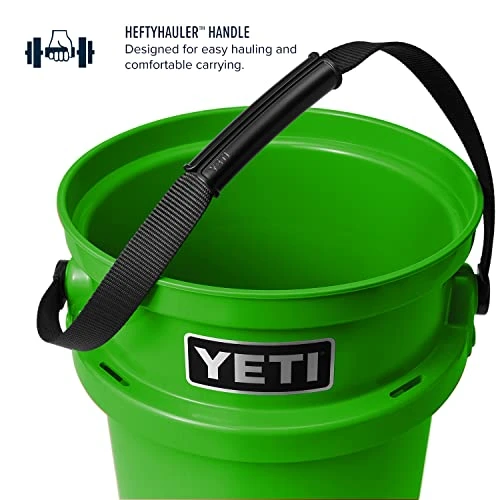 YETI Loadout 5-Gallon Bucket, Impact Resistant Fishing/Utility Bucket, Canopy Green 7 YETI Loadout 5-Gallon Bucket, Impact Resistant Fishing/Utility Bucket, Canopy Green - Image 5