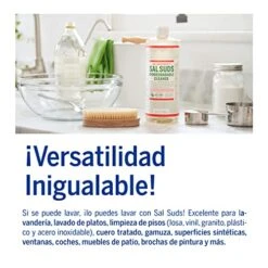 Dr. Bronner's - Sal Suds Biodegradable Cleaner (32 Ounce) - All-Purpose Cleaner, Pine Cleaner For Floors, Laundry And Dishes, Concentrated, Cuts Grease And Dirt, Powerful Cleaner, Gentle On Skin 9 Dr. Bronner's - Sal Suds Biodegradable Cleaner (32 Ounce) - All-Purpose Cleaner, Pine Cleaner For Floors, Laundry And Dishes, Concentrated, Cuts Grease And Dirt, Powerful Cleaner, Gentle On Skin -Household Cleaning Supply Store 51fCDGWhaKL