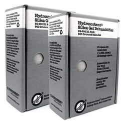 HYDROSORBENT® Gun Safe Dehumidifier Rechargeable Silica Gel 450 Gram Carton. Moisture Absorber. Reusable Desiccant Dehumidifier For Gun Safe – Made In USA Silica Gel Desiccant. 1 Unit - SG450 -Household Cleaning Supply Store 51h6AJaYkhL