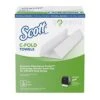 Scott C-Fold Paper Towels For Small Business (49184), 10.125" X 13.15", 8 Clips Per Case -Household Cleaning Supply Store 51h9HjQZMdL