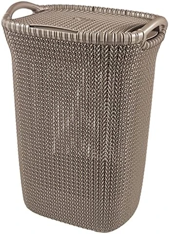 Curver Knit Rectangular Clothes Box, White, 57 Litre 9 Curver Knit Rectangular Clothes Box, White, 57 Litre - Image 7