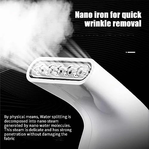 Portable Travel Steam Iron, Garment Steamer, Wrinkles Remover For Clothing,Steamer For Clothes, Powerful Handheld Clothing Steamer 7 Portable Travel Steam Iron, Garment Steamer, Wrinkles Remover For Clothing,Steamer For Clothes, Powerful Handheld Clothing Steamer - Image 5
