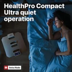 IQAir HealthPro Compact – High-Airflow Medical-Grade Air Purifier With HyperHEPA Filter For Bacteria, Viruses, Airborne Particles, Allergens, Pets, Asthma Triggers, Pollen, Dust, Swiss Made -Household Cleaning Supply Store 51kvaxWmICL