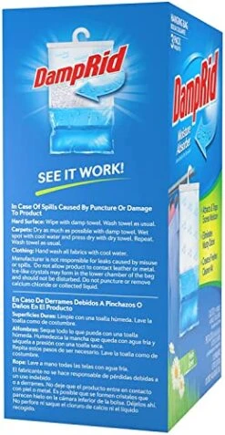 WM Barr Damp Rid Hanging Moisture Absorber Fresh Scent Bag 14 Oz 3 / Pack -Household Cleaning Supply Store 51lalDFs6VL